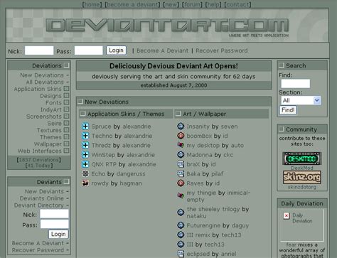 login deviantart